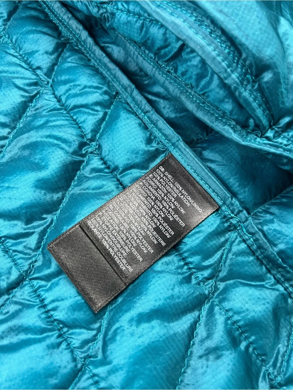 The North Face ThermoBall Puffer Jacket Teal Men’s Medium